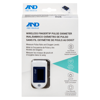 A&D Medical Wireless Fingertip Pulse Oximeter