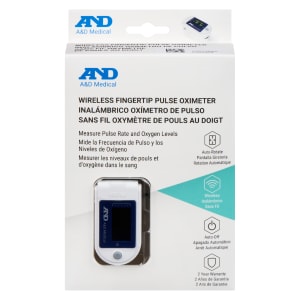 A&D Medical Wireless Fingertip Pulse Oximeter