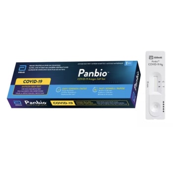 Abbot Panbio COVID 19 Rapid Antigen Test 4 pack