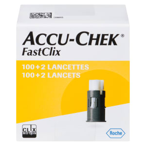 Accu-Chek FastClix 0.3 mm 100+2 Lancets