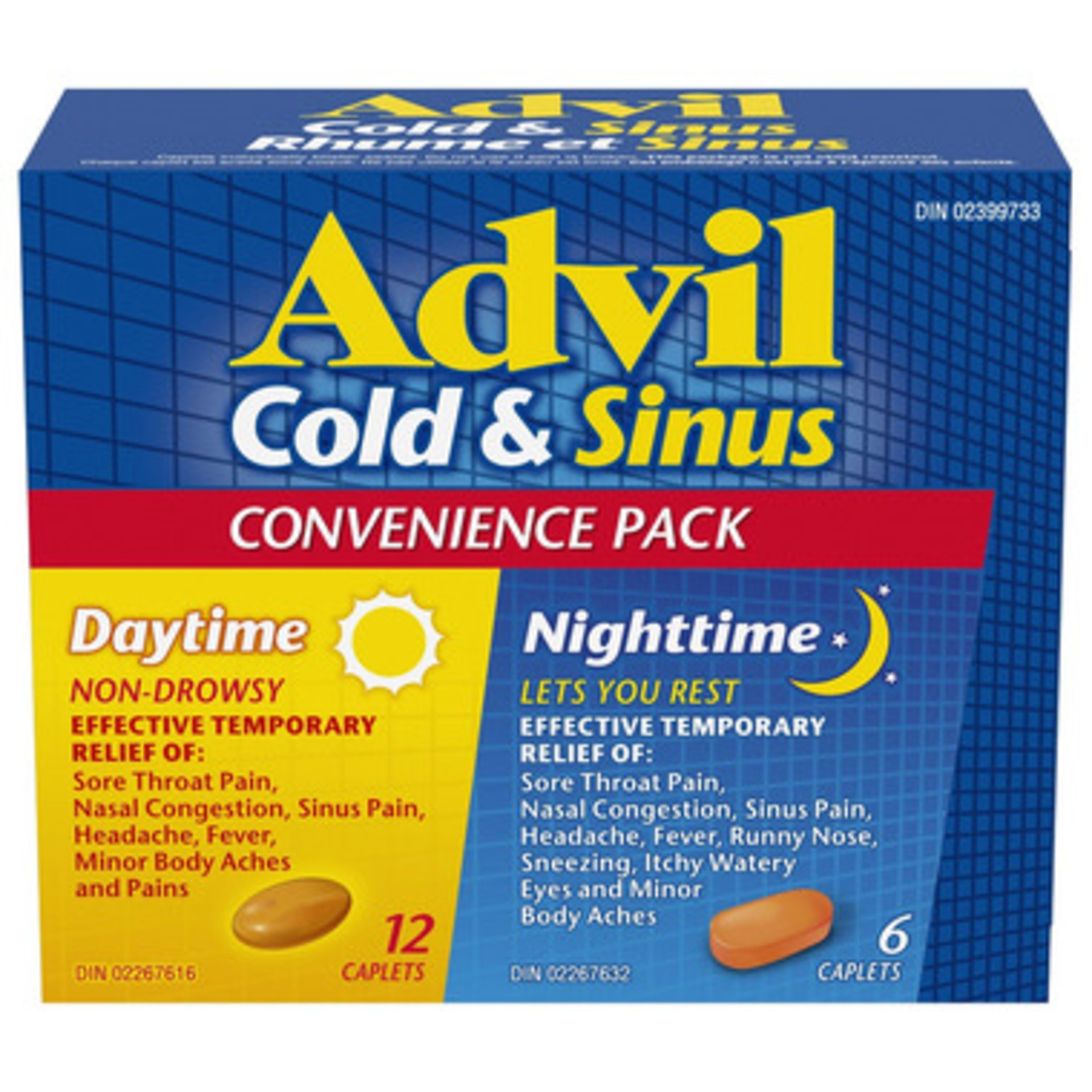 Advil Cold and Sinus Convenience Pack