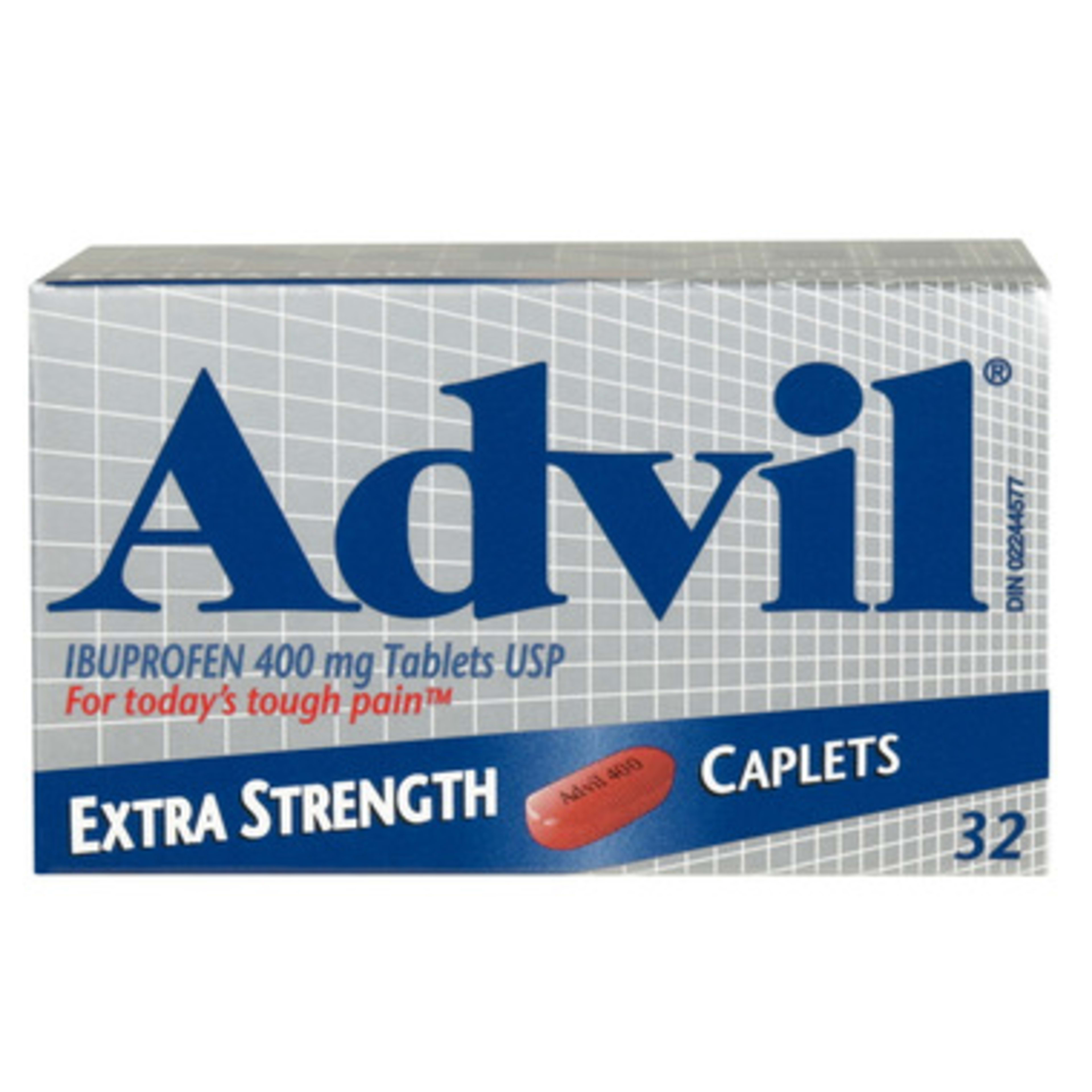 Advil Ibuprofen Tablets USP 400 mg Extra Strength 32 Caplets