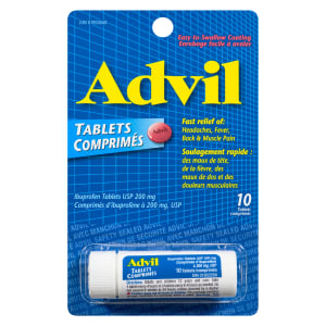 Advil Ibuprofen Tablets USP 200 mg 10 Tablets