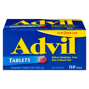 Advil Ibuprofen Tablets USP 200 mg 150 Tablets