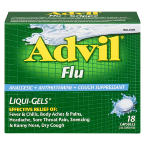 Advil Liqui-Gels Flu 18 Capsules