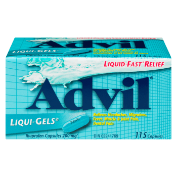 Advil Liqui-Gels Ibuprofen Capsules 200 mg 115 Capsules