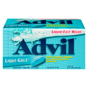 Advil Liqui-Gels Ibuprofen Capsules 200 mg 115 Capsules