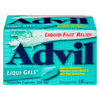Advil Liqui-Gels Ibuprofen Capsules 200 mg 16 Capsules
