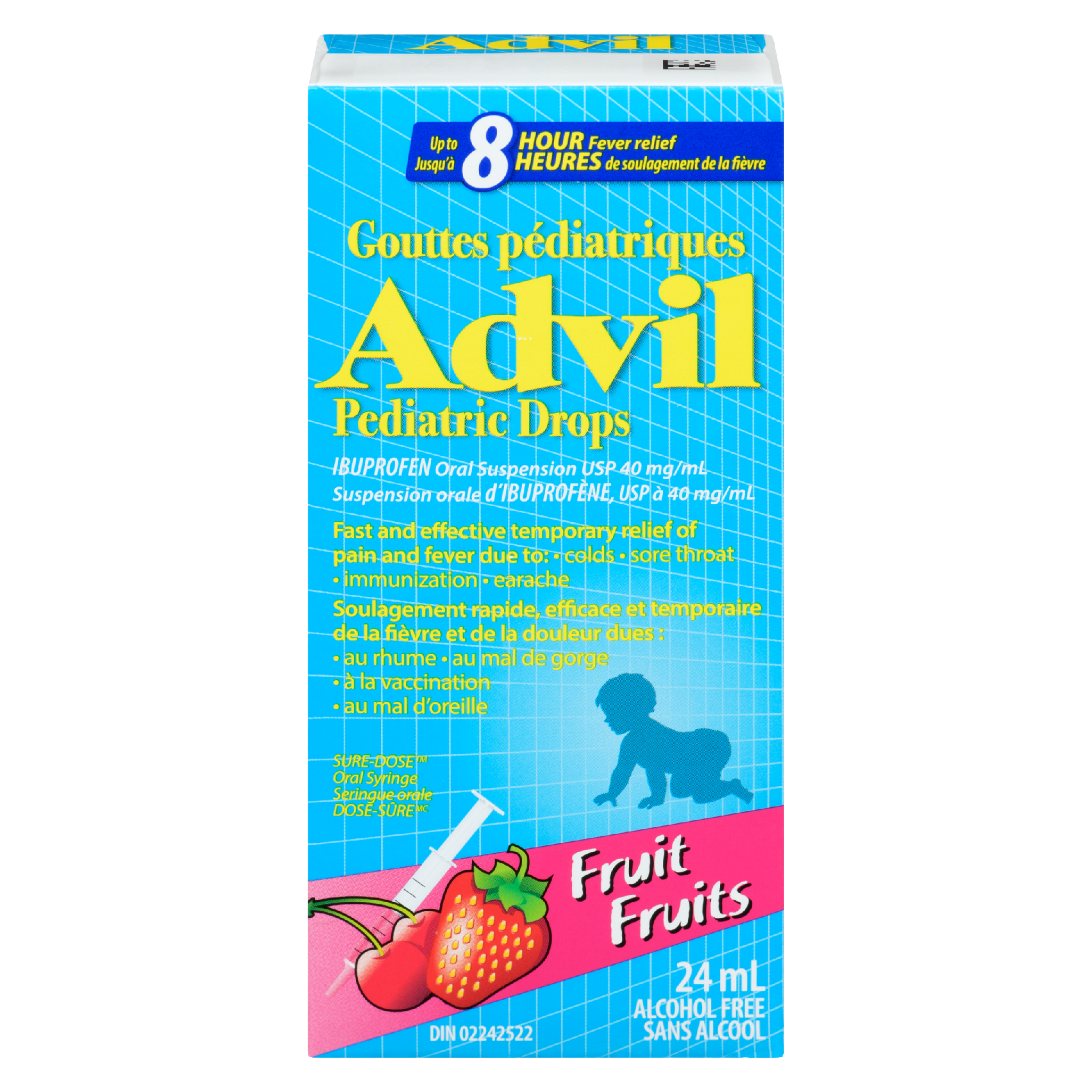 Advil Pediatric Drops Fruit 24 ml