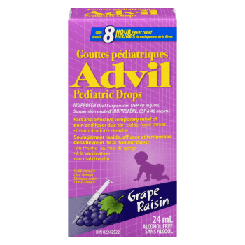 Advil Pediatric Drops Grape 24 ml