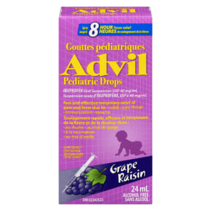 Advil Pediatric Drops Grape 24 ml