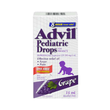 Advil Pediatric Drops (Grape Flavour, 15 mL)