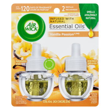 Air Wick Scented Oil Vanilla Passion 2 Refills x 20 ml (40 ml)