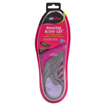 Airplus Amazing Active Gel Full-Cushion Insoles Women's 5-11 1 Pair