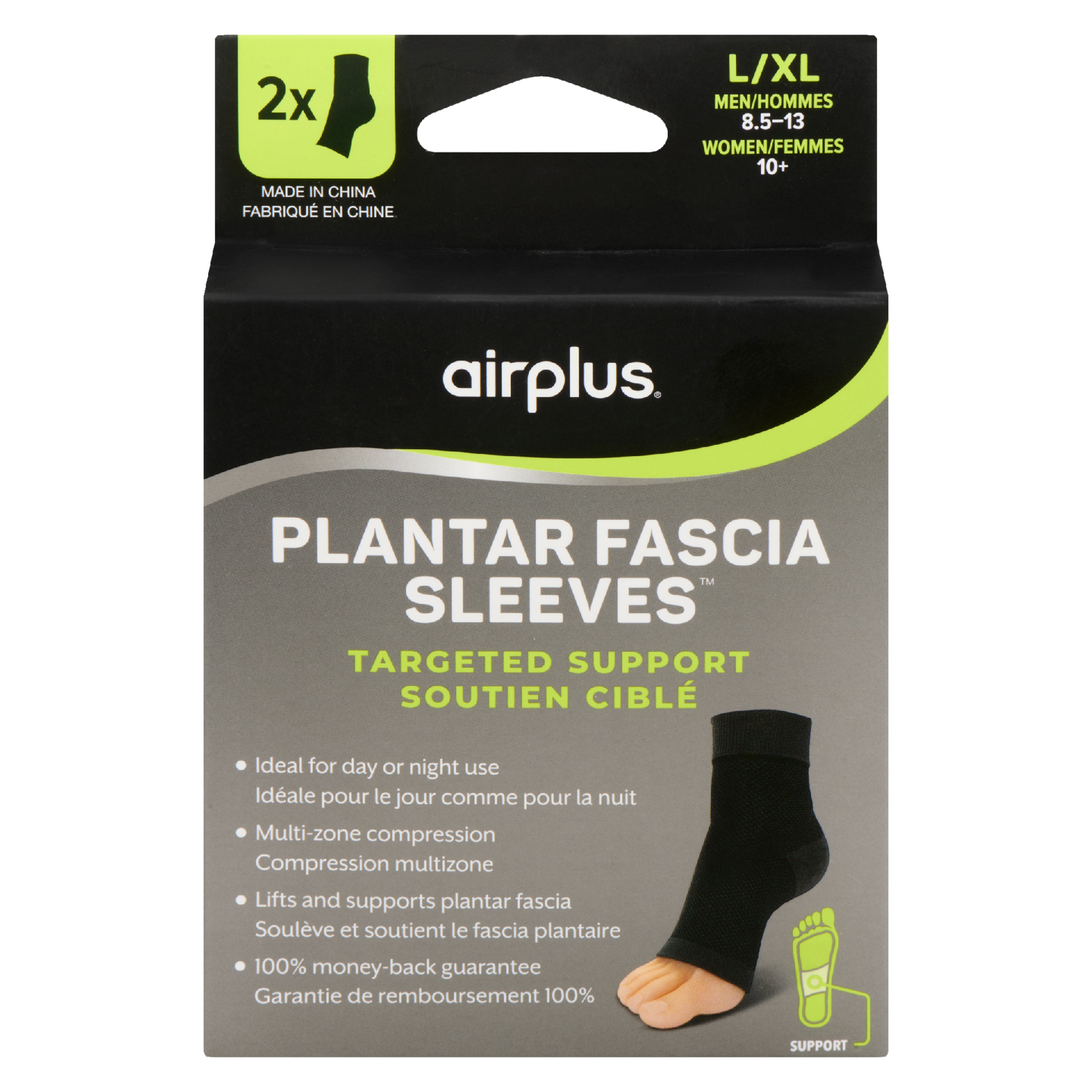 Airplus Plantar Fascia Sleeves L/XL