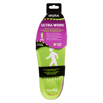 Airplus Ultra Work Memory Plus Insoles Women 5-11 One Pair