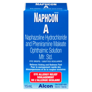 Alcon Naphcon A Eye Drops Eye Allergy Relief 15 ml