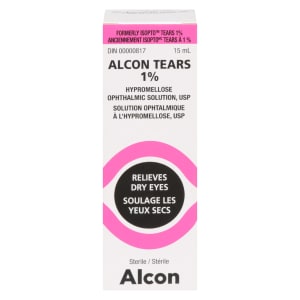 Alcon Tears 1% Hypromellose Ophthalmic Solution, USP 15 ml