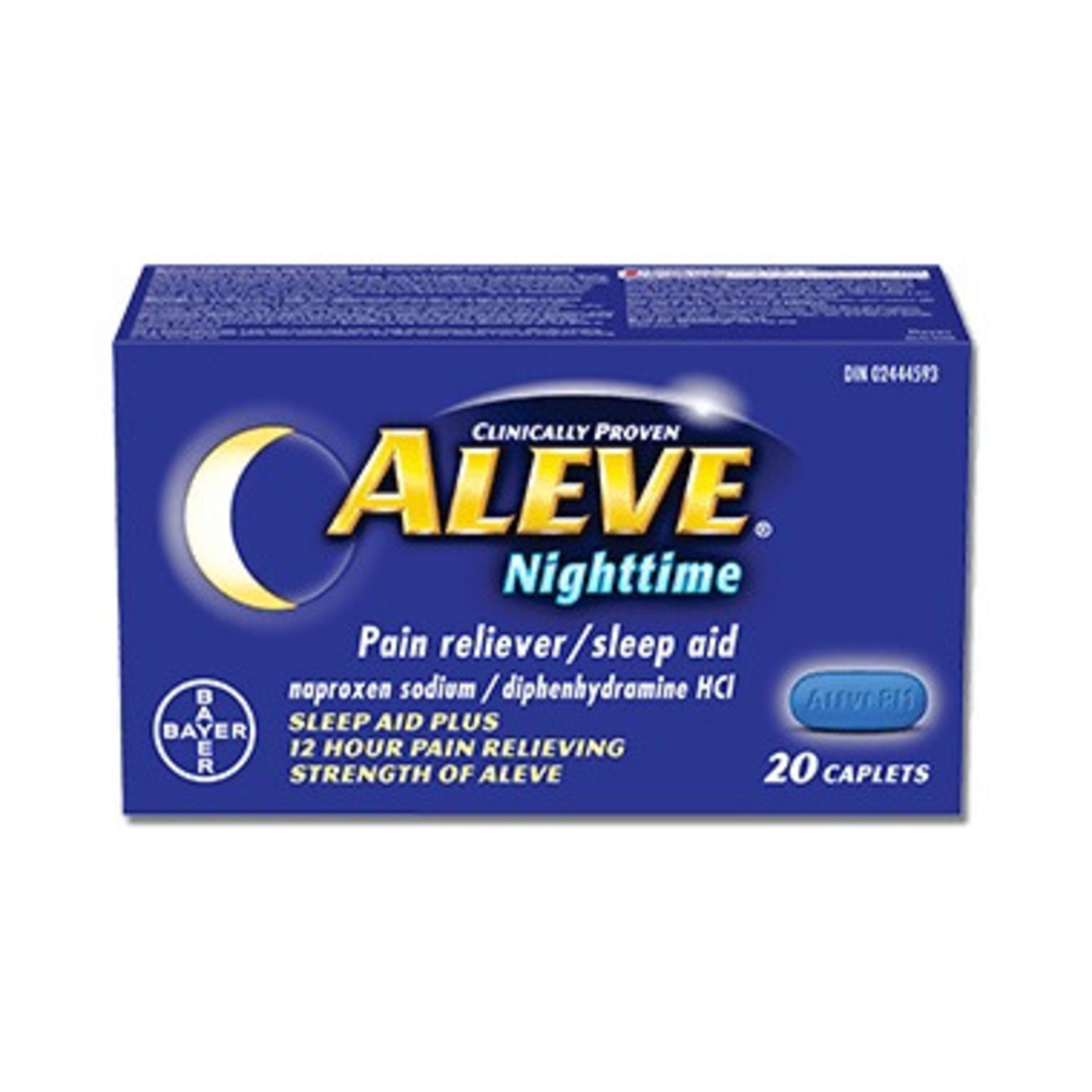 Aleve Caplets Nighttime 20 Caplets