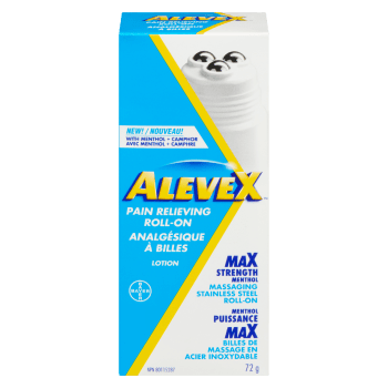 AleveX Pain Relieving Roll-On Lotion 72 g