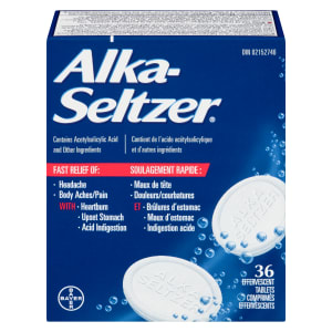 Alka-Seltzer 36 Effervescent Tablets