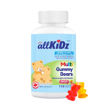 allKiDz Multi Gummy Bears (110 Gummy Bears)