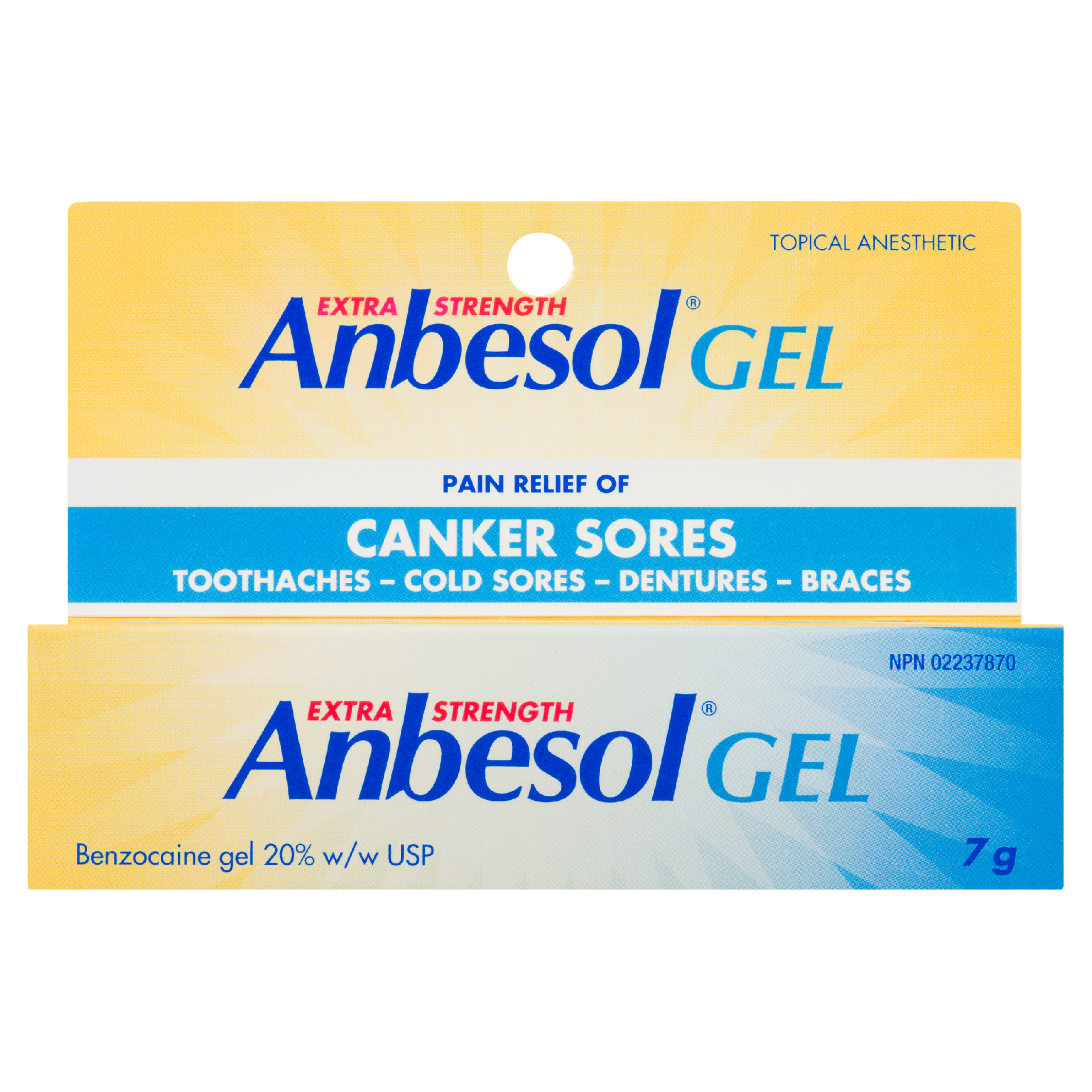 Anbesol Topical Anesthetic Gel Extra Strength 7 g