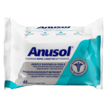 Anusol Cleansing Wipes 40 Wipes