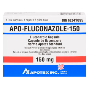 Apotex Apo-Fluconazole-150 150 mg 1 Oral Capsule