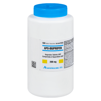 Apotex Apo-Ibuprofen 200 mg 1000 Tablets