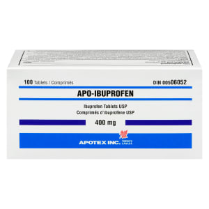 Apotex Apo-Ibuprofen 400 mg 100 Tablets