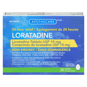 Apothecare Loratadine 30 Tablets