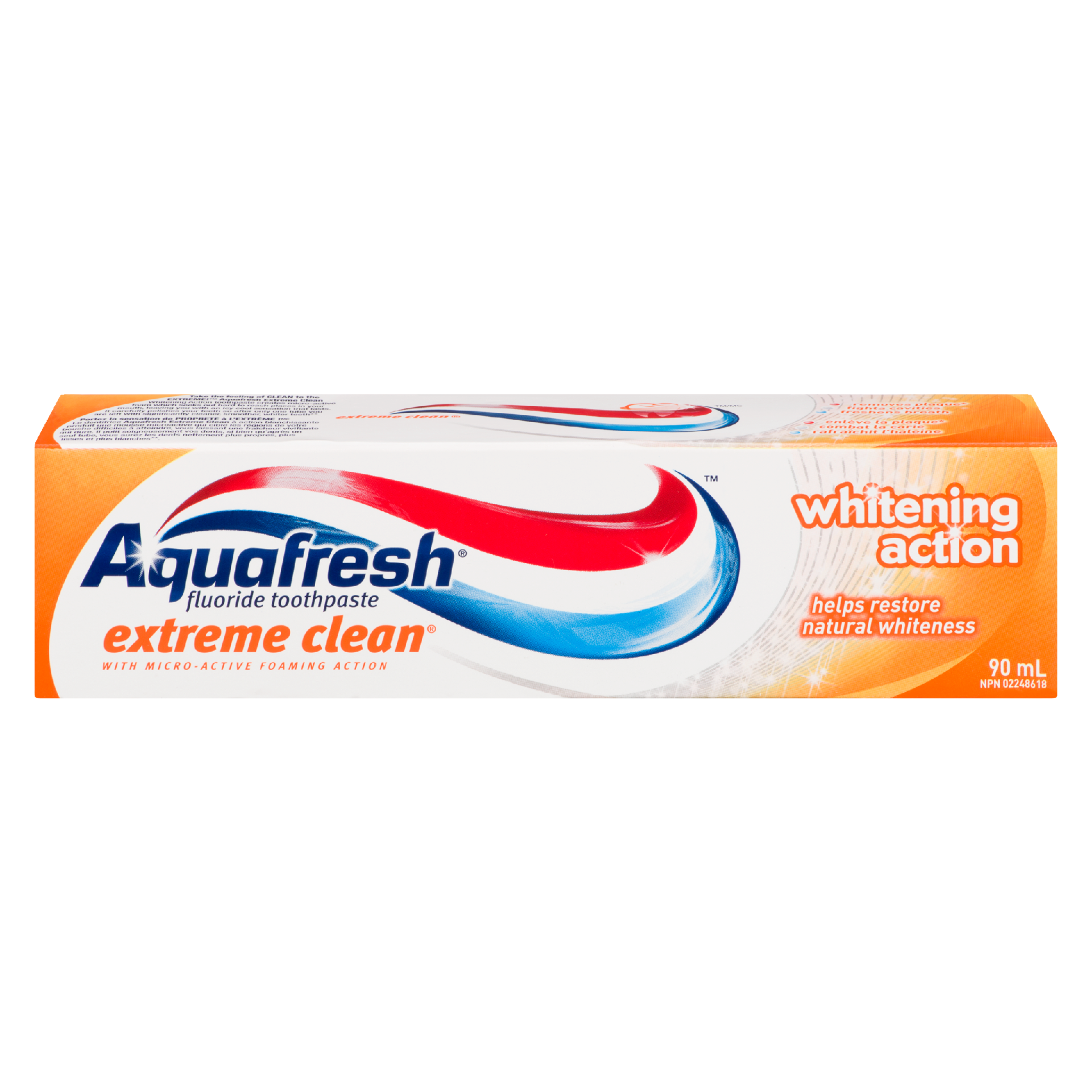 Aquafresh Extreme Clean Whitening Action Flouride Toothpaste 90 ml