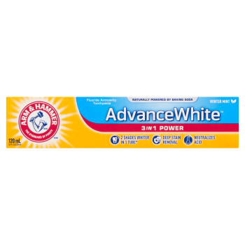 Arm & Hammer Advance White Fluoride Anticavity Toothpaste Fresh Mint 120 ml