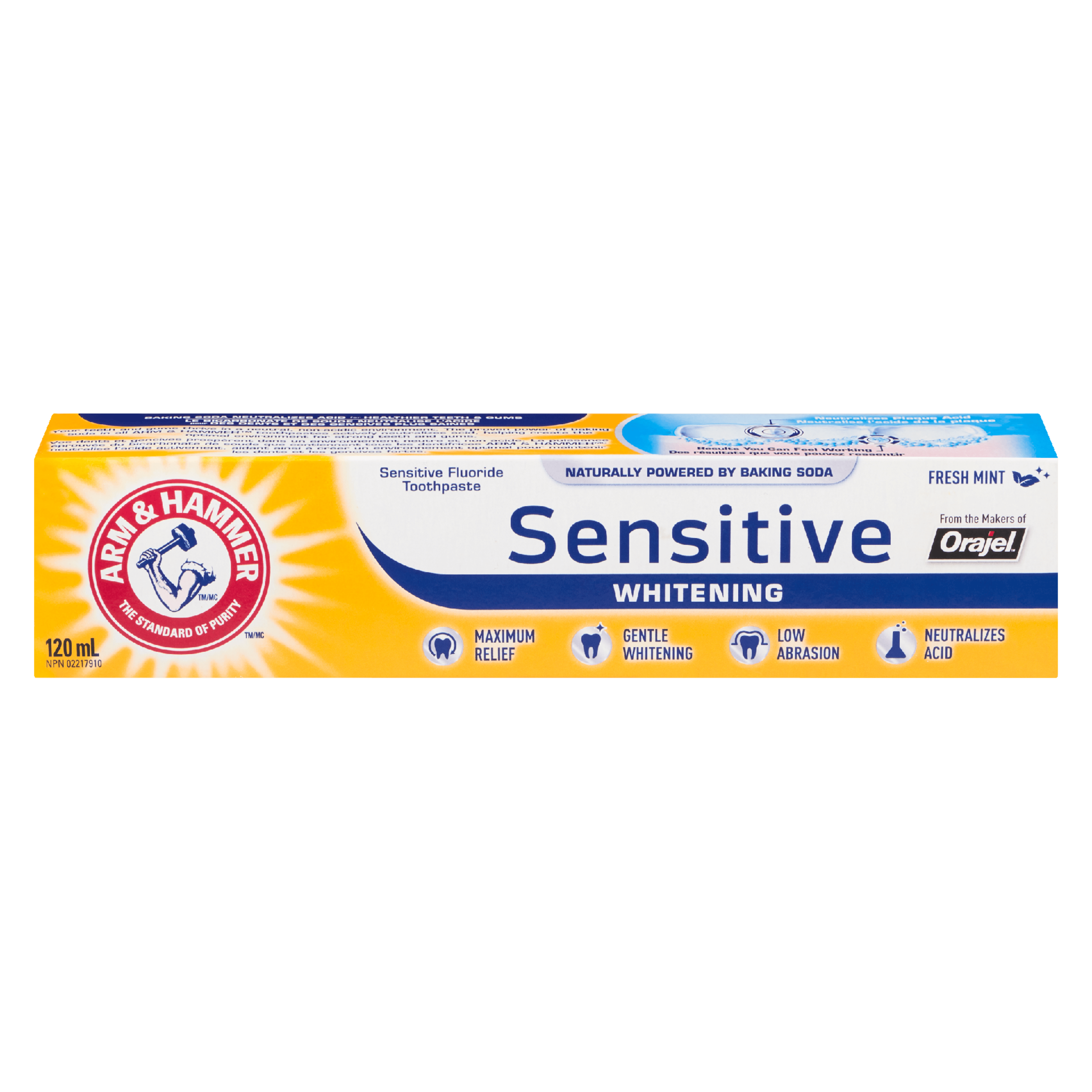 Arm & Hammer Sensitive Fluoride Toothpaste Fresh Mint 120 ml
