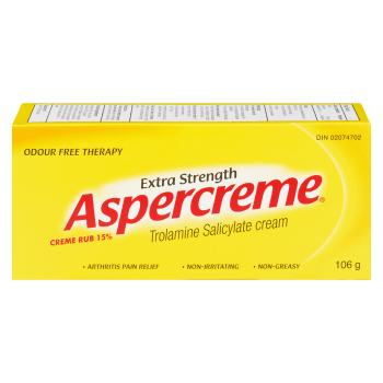 Aspercreme Trolamine Salicylate Cream Extra Strength 106 g