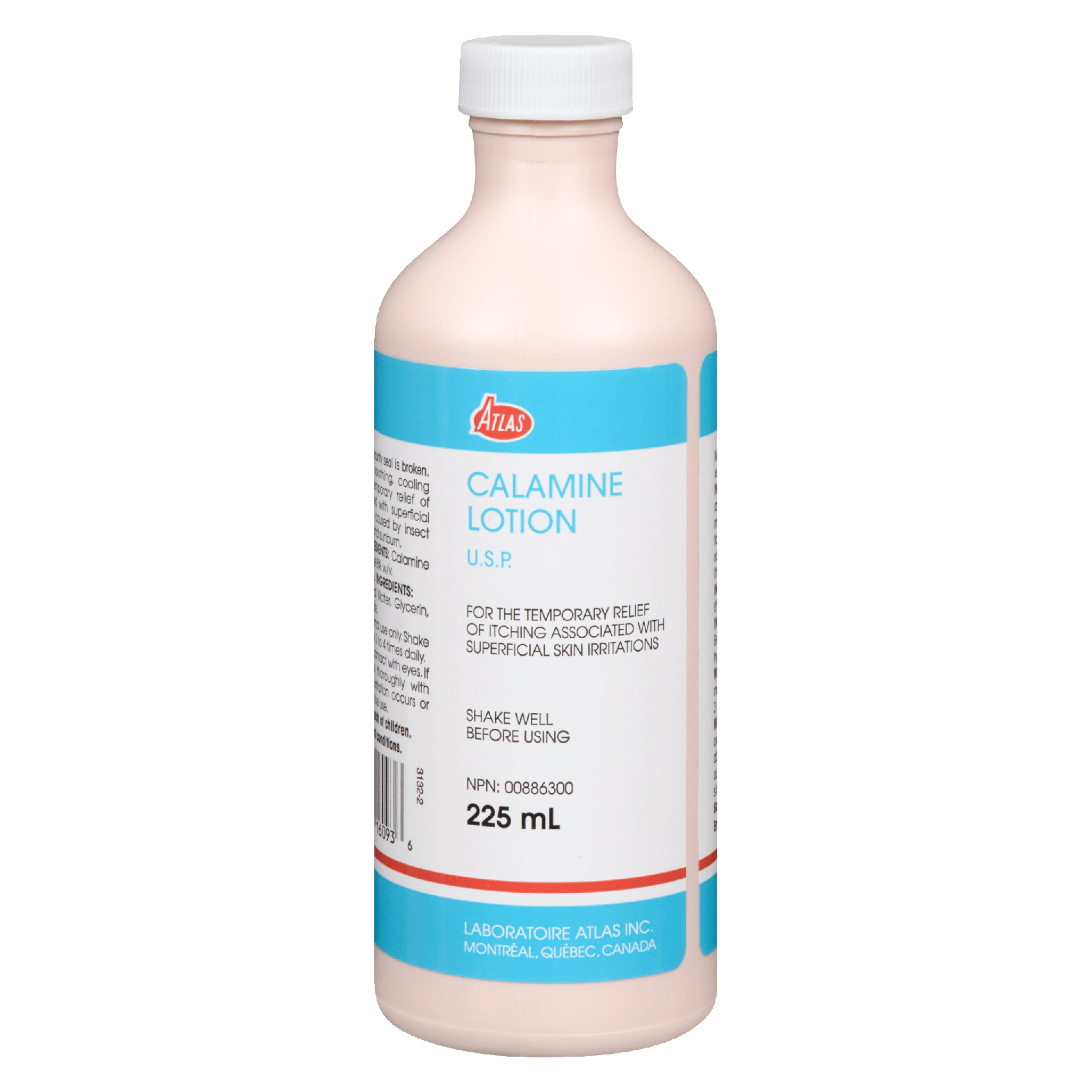 Atlas Calamine Lotion U.S.P. 225 ml