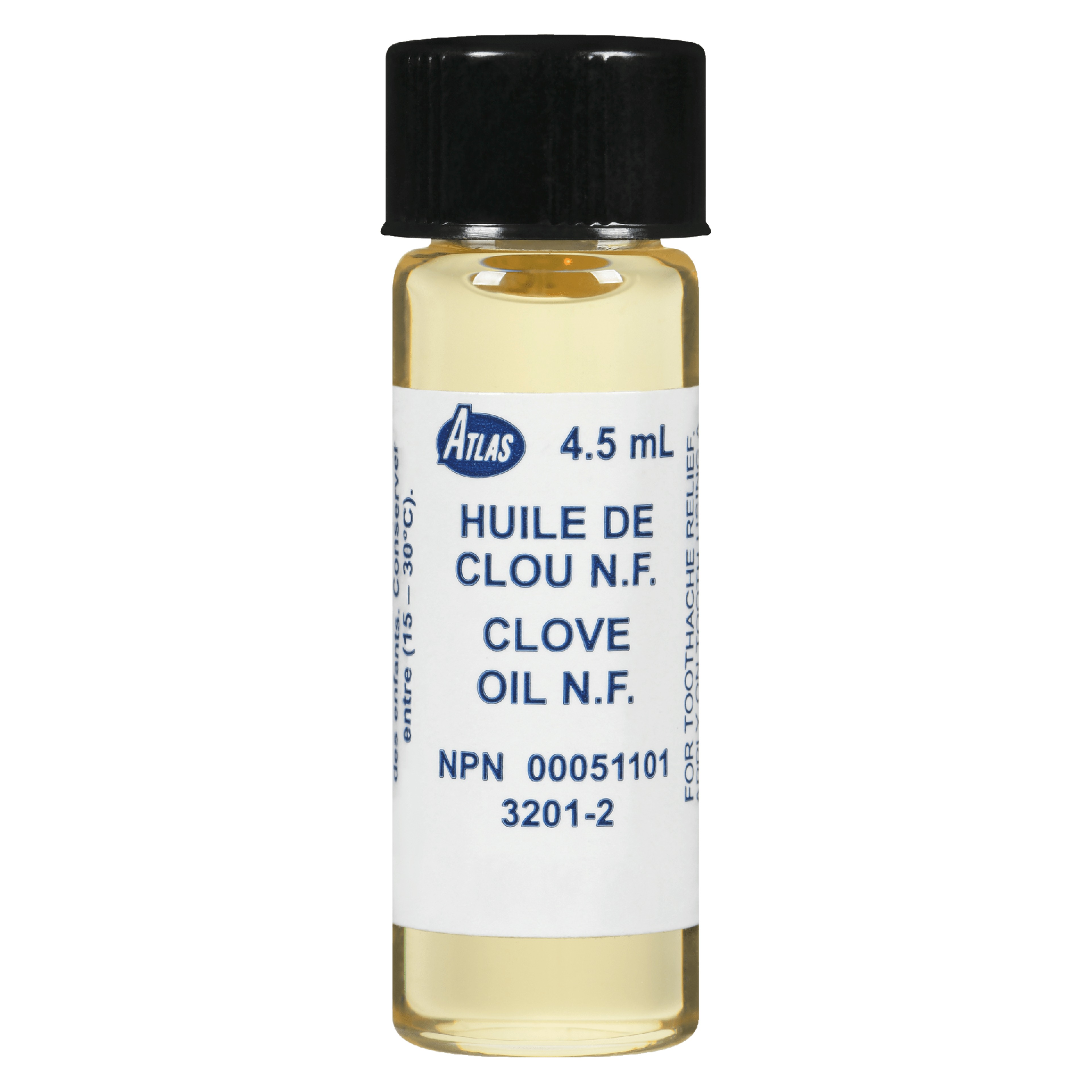 Atlas Clove Oil N.F. 4.5 ml