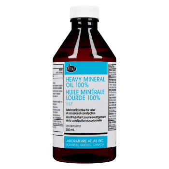 Atlas Heavy Mineral Oil 100% U.S.P. 250 ml