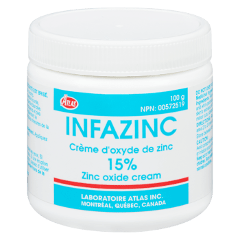 Atlas Infazinc 15% Zinc Oxide Cream 100 g