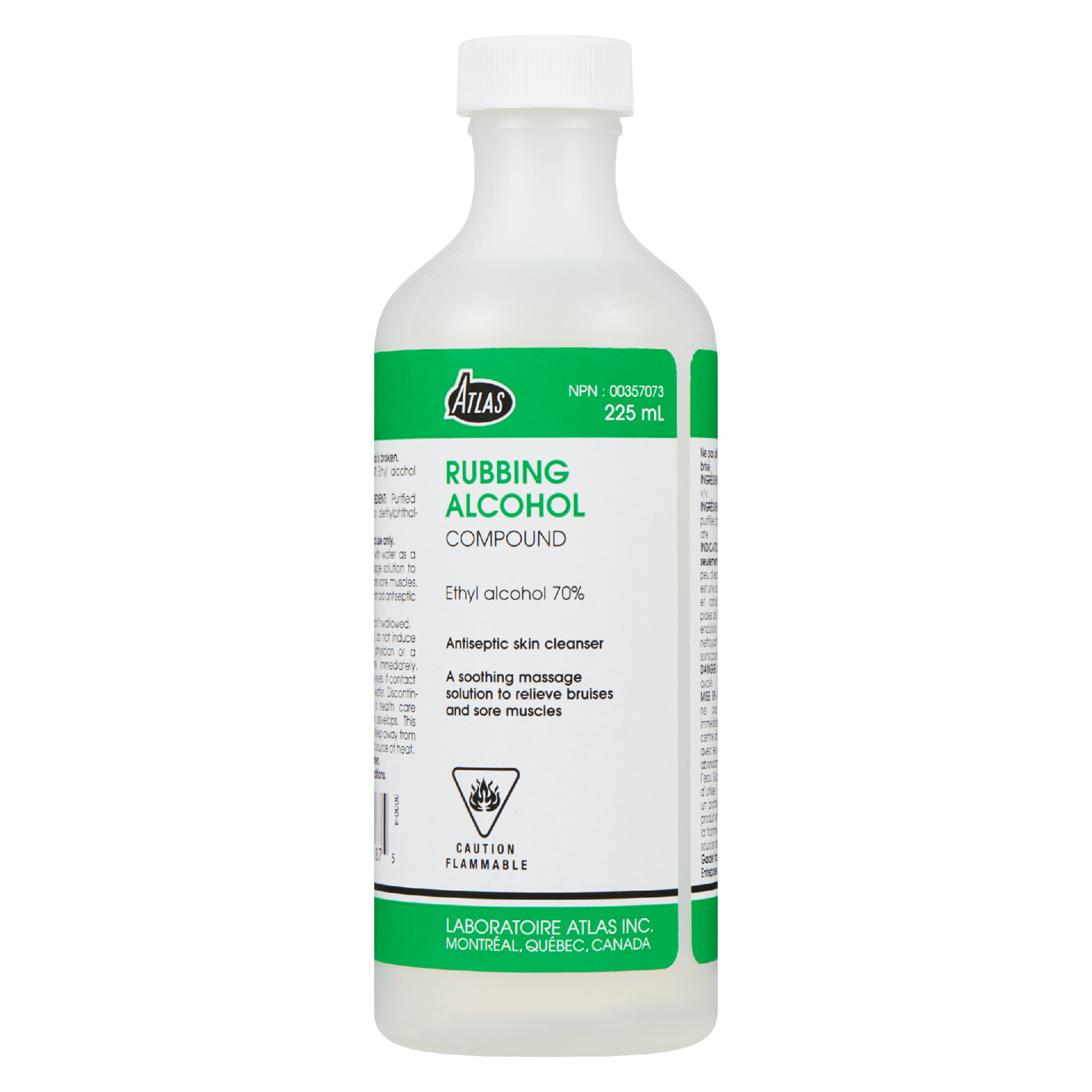 Atlas Rubbing Alcohol Compound 225 ml