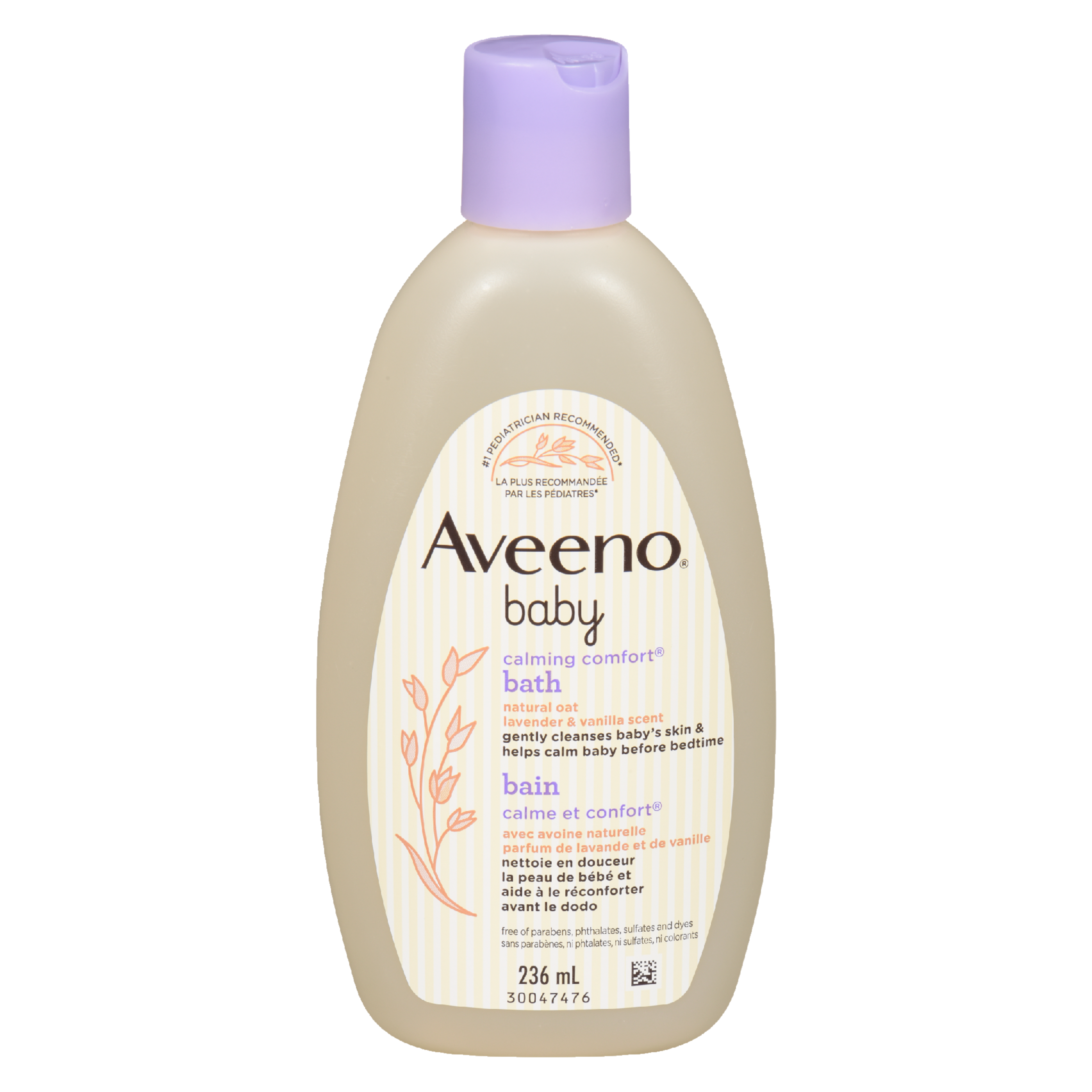 Aveeno Baby Bath Natural Oat Lavender & Vanilla Scent 236 ml