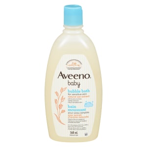 Aveeno Baby Bubble Bath for Sensitive Skin Natural Oat Extract 568 ml