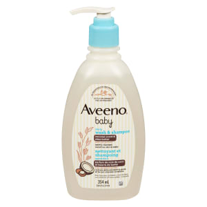Aveeno Baby Daily Wash & Shampoo Coconut Scent & Shea Butter 354 ml