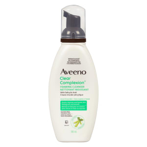 Aveeno Clear Complexion Foaming Cleanser Soy Extract 180 ml