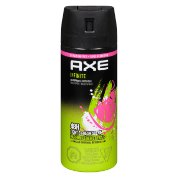 Axe Deodorant Bodyspray Infinite Grapefruit & Patchouli 113 g