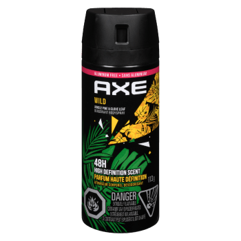 Axe Deodorant Bodyspray Wild Jungle Pine & Clove Leaf 113 g