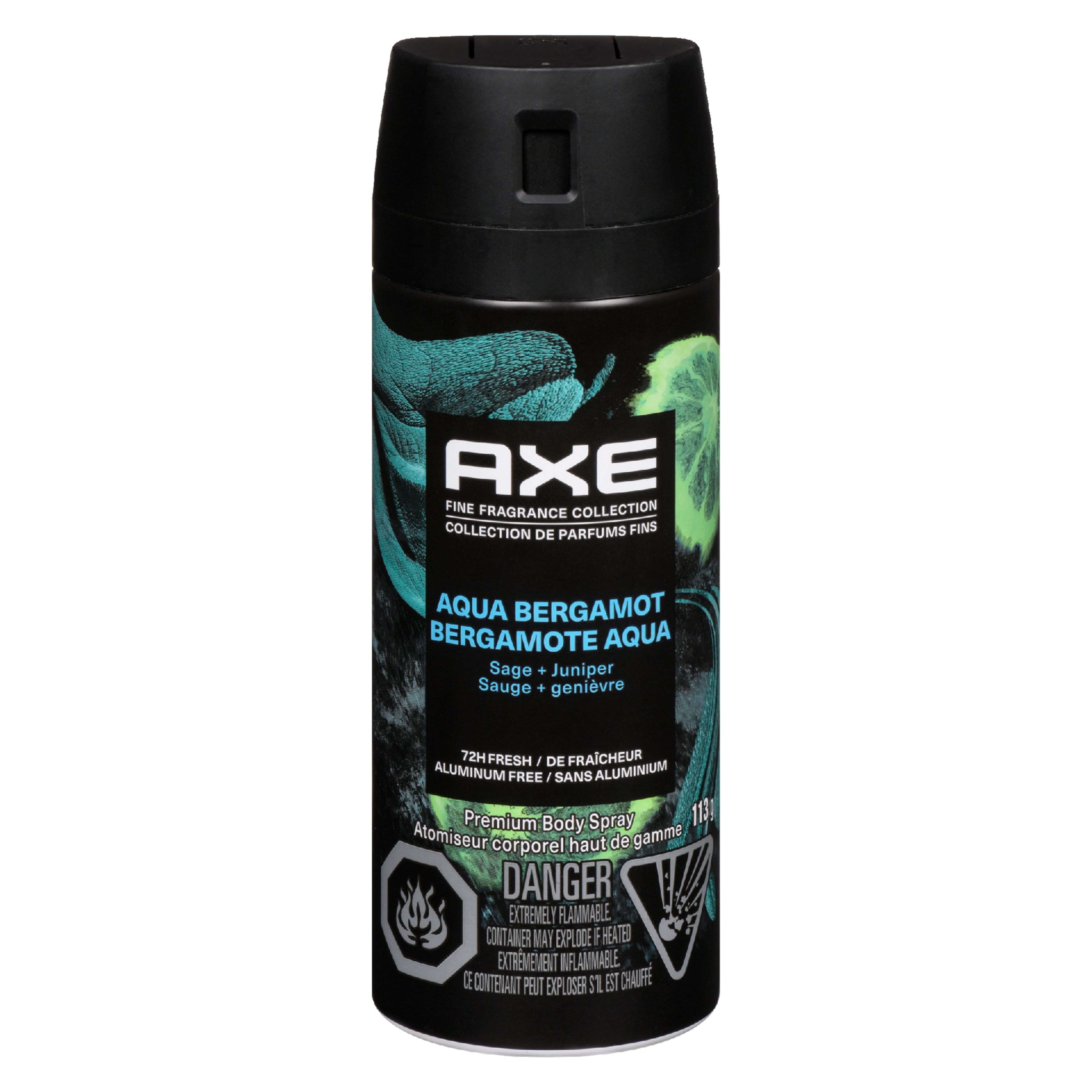 Axe Premium Body Spray Aqua Bergamot 113 g