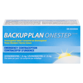 Backup Plan Onestep Emergency Contraception Levonorgestrel 1.5 mg