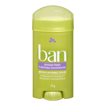 Ban Shower Fresh Invisible Solid Antiperspirant Deodorant 73 g